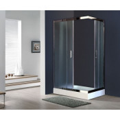 Душевой угол Royal Bath RB8120HP-C-CH L (матовое) левый